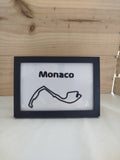 Cadre Déco "Circuit de Monaco" F1 - 10x15 cm