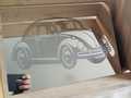 Miroir Gravé au Laser "Coccinelle Vintage" - Déco Rétro
