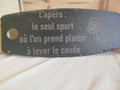 Plateau Apéro en Ardoise Gravée - Collection Humour (Modèles au choix)