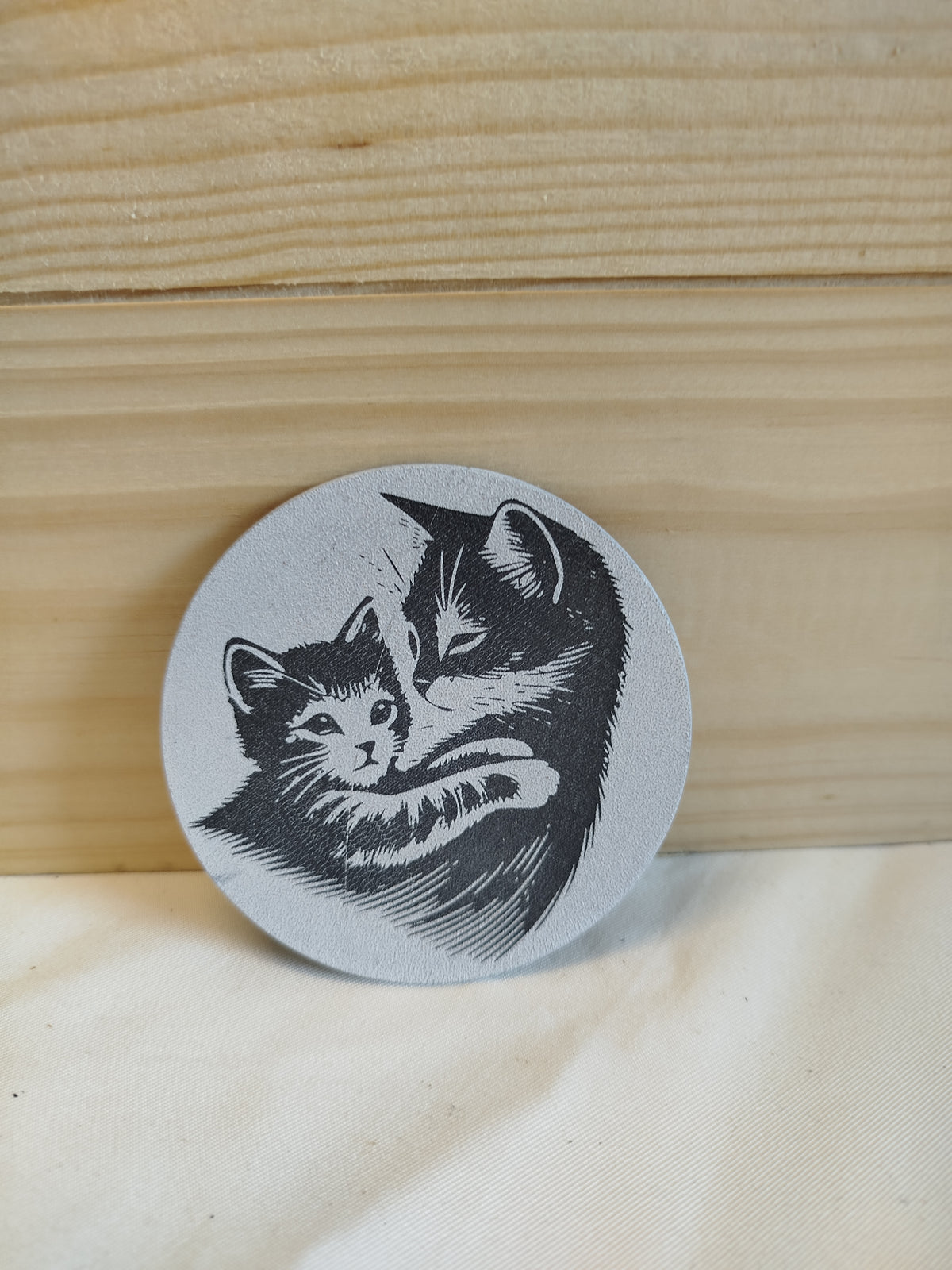 Dessous de Verre Originaux - Impression 3D & Gravure Laser (Modèles au choix)