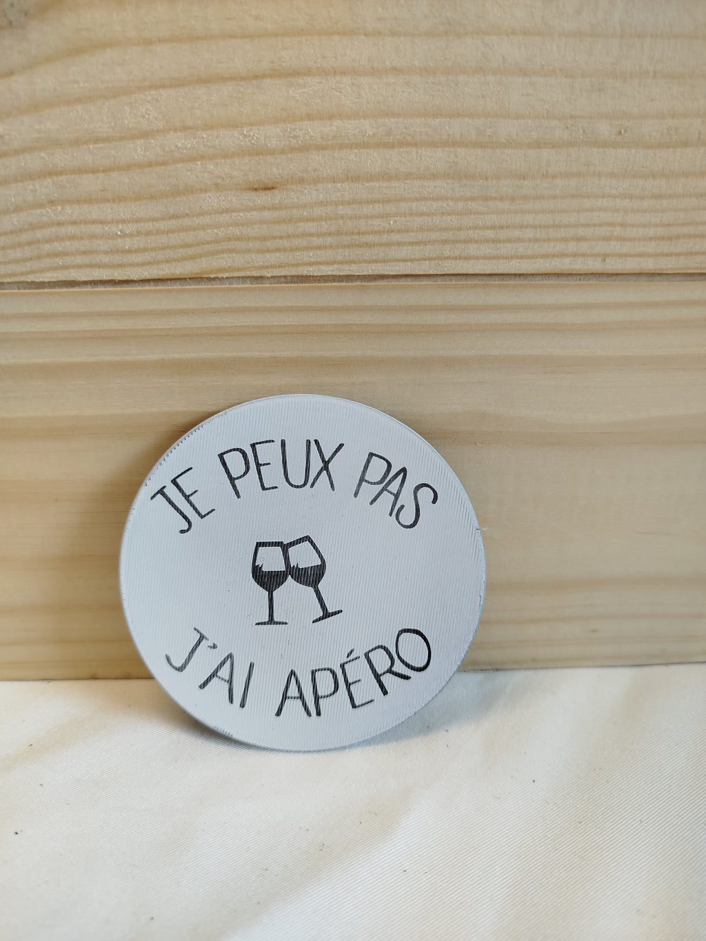 Dessous de Verre Originaux - Impression 3D & Gravure Laser (Modèles au choix)