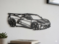 Silhouette Murale Supercar