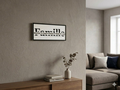 Plaque Murale Personnalisée 3D (Famille, Mamie, Prénoms au choix)